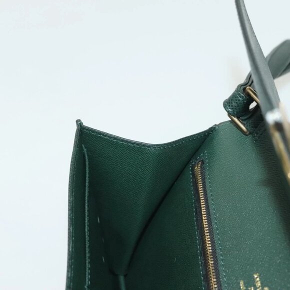 LOUIS VUITTON Taiga Pochette Kourad Clutch Bag Epicea - Picture 15 of 16